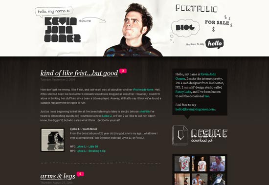 50 Blog Designs: 50 Of The Most Creative